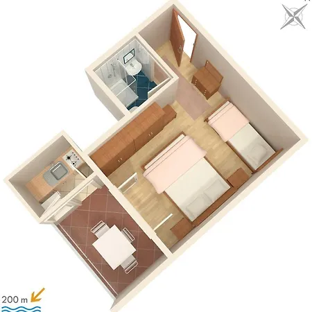 With A Parking Space - 2745 Apartment *